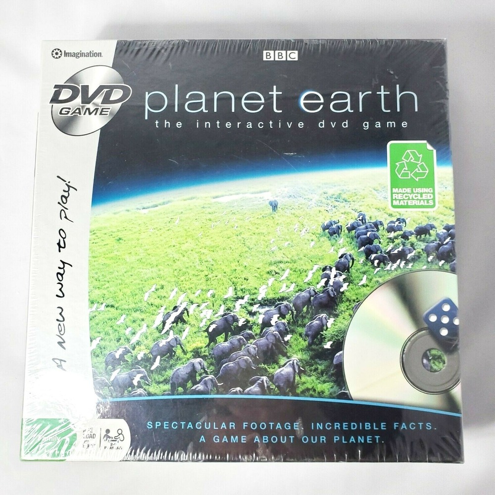 Imagination BBC Planet Earth the Interactive DVD Game 6+ New Sealed